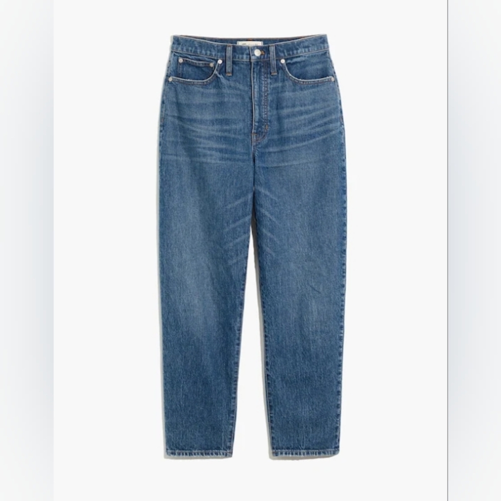 Madewell Balloon Cropped Jeans in Corson Wash Size 26